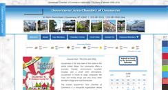 Desktop Screenshot of gouverneurchamber.net